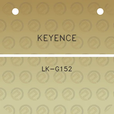 keyence-lk-g152