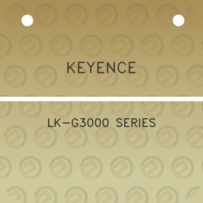 keyence-lk-g3000-series