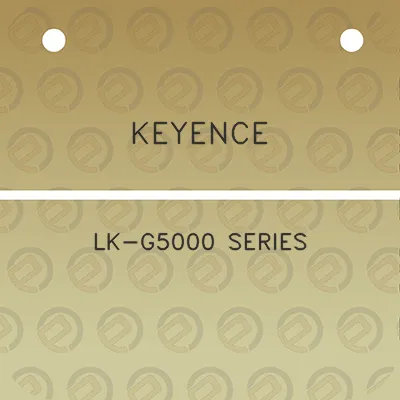 keyence-lk-g5000-series