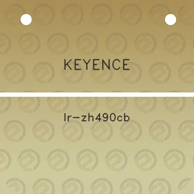 keyence-lr-zh490cb