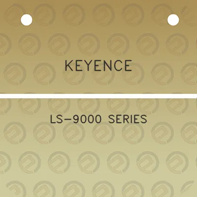 keyence-ls-9000-series