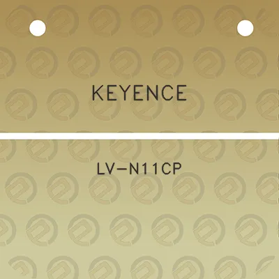 keyence-lv-n11cp