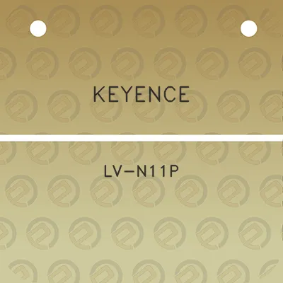 keyence-lv-n11p