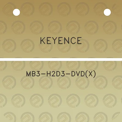 keyence-mb3-h2d3-dvdx