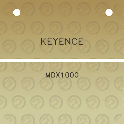 keyence-mdx1000