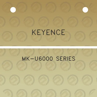 keyence-mk-u6000-series