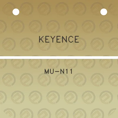 keyence-mu-n11