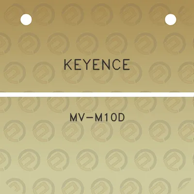 keyence-mv-m10d