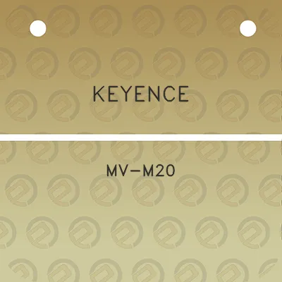 keyence-mv-m20