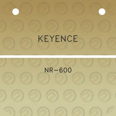 keyence-nr-600