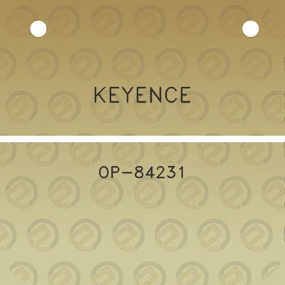 keyence-op-84231