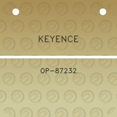 keyence-op-87232