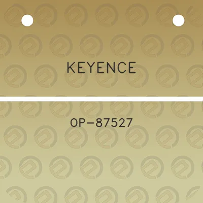 keyence-op-87527