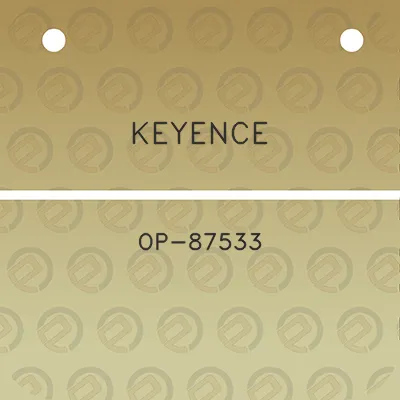 keyence-op-87533