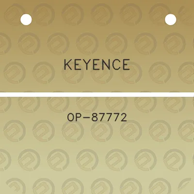 keyence-op-87772