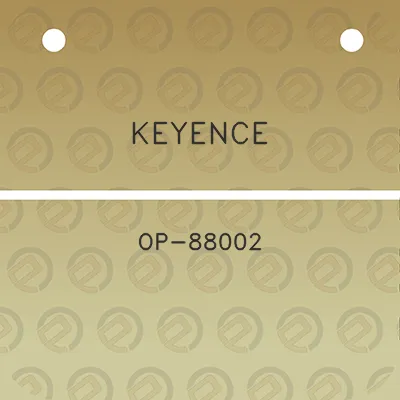 keyence-op-88002