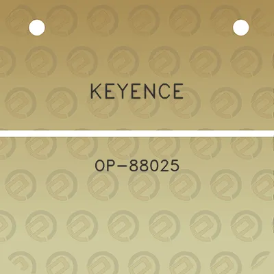 keyence-op-88025