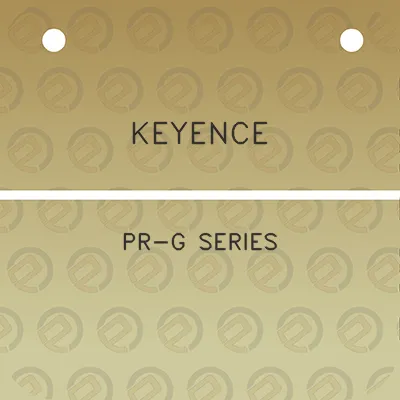 keyence-pr-g-series