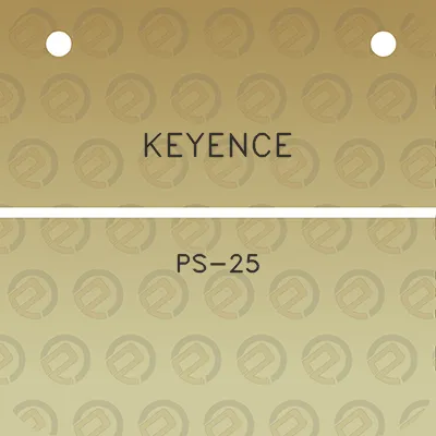 keyence-ps-25