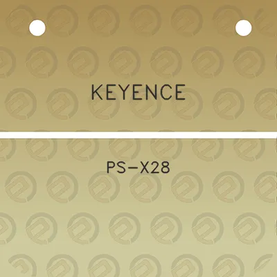 keyence-ps-x28