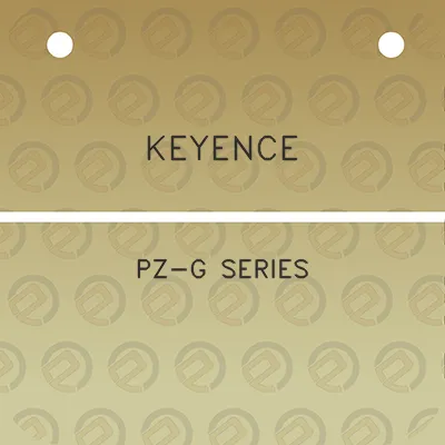 keyence-pz-g-series