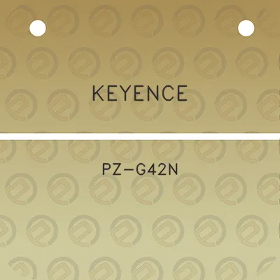 keyence-pz-g42n