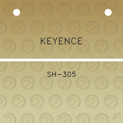 keyence-sh-305