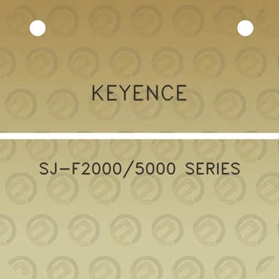 keyence-sj-f20005000-series