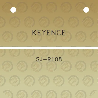 keyence-sj-r108