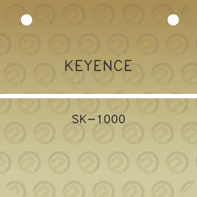 keyence-sk-1000