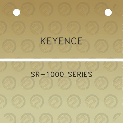 keyence-sr-1000-series