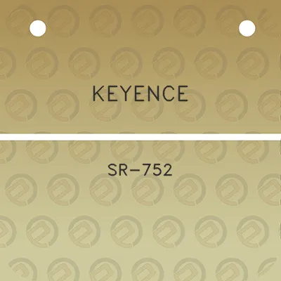 keyence-sr-752