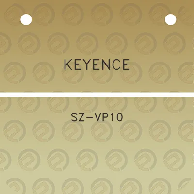 keyence-sz-vp10