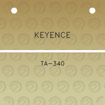 keyence-ta-340