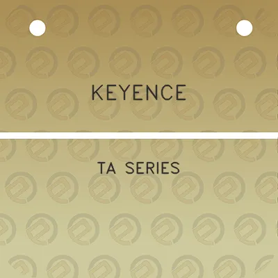 keyence-ta-series