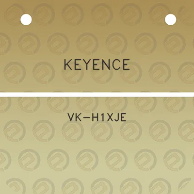 keyence-vk-h1xje