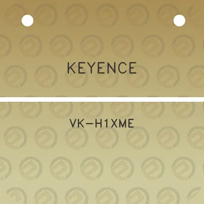 keyence-vk-h1xme