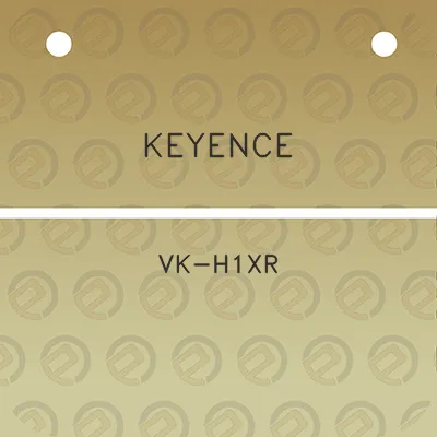 keyence-vk-h1xr