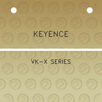 keyence-vk-x-series