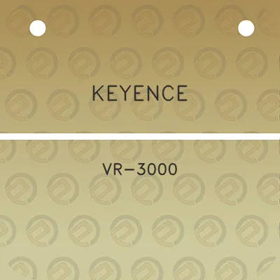 keyence-vr-3000