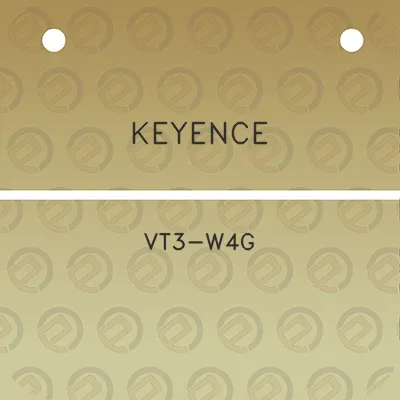 keyence-vt3-w4g