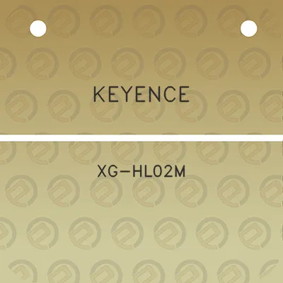 keyence-xg-hl02m