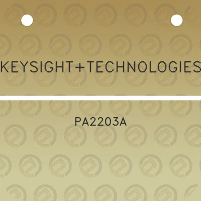 keysighttechnologies-pa2203a