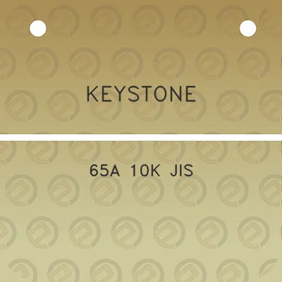 keystone-65a-10k-jis