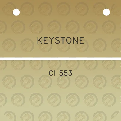 keystone-ci-553