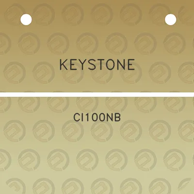 keystone-ci100nb