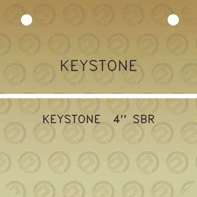 keystone-keystone-4-sbr