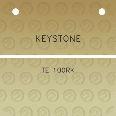 keystone-te-100rk