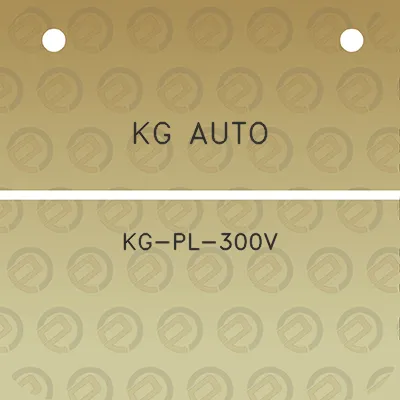 kg-auto-kg-pl-300v