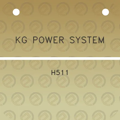 kg-power-system-h511